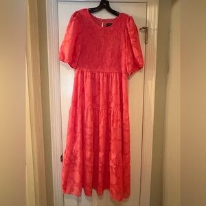Coral spring  Dress